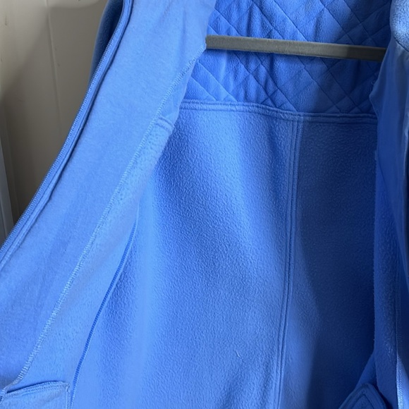 Talbots Periwinkle Fleece Jacket - Picture 5 of 5